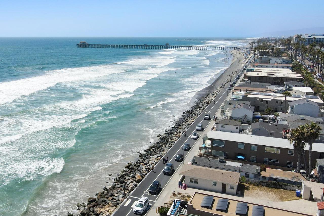 Beachfront Cottage Upper Unit 오션사이드 외부 사진